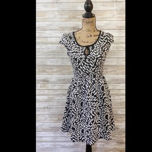 Delirious Black and White Dress Size Large